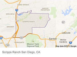 Scripps Ranch map